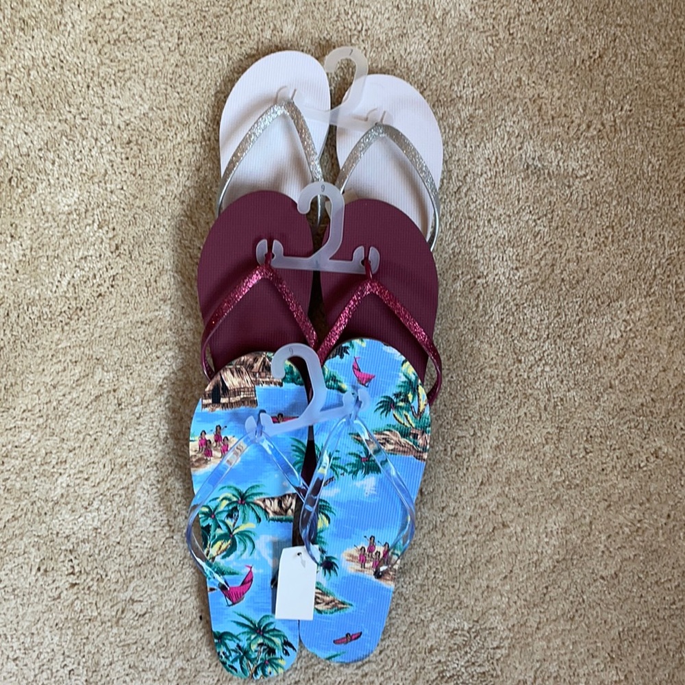 Women’s 3 pack Flip Flops